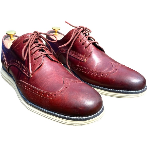 Cole Haan Other - Cole Haan ØriginalGrand Wingtip Oxford Sz9 Burnt Henna Like New
